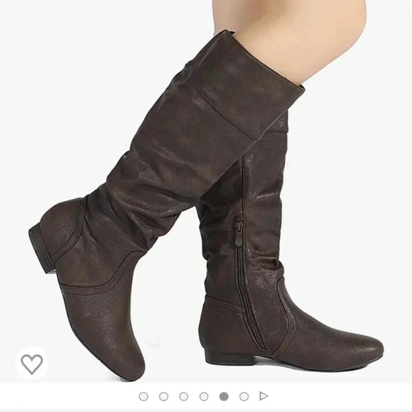 NWOT Dream Pairs Women Platform Knee High Fashion Boots -9 - Picture 10 of 10